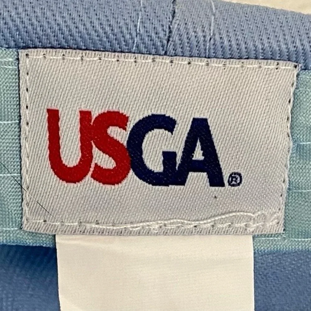 USGA US Open Golf Cap Pebble Beach 2019 Light Blue Adjustable Cotton Hat